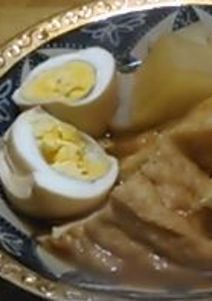 厚揚げと大根と卵の煮物-レシピのメイン写真