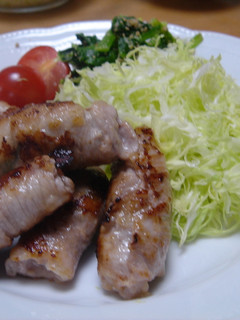 ふんわり♪豚肉の梅しそロール-レシピのメイン写真