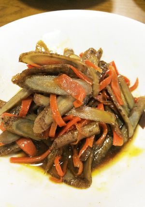 シャキっとしっかり味付け！キンピラ牛蒡-レシピのメイン写真