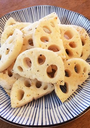 シャキシャキレンコン炒め-レシピのメイン写真