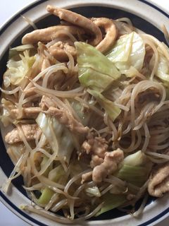 鶏ムネ肉とキャベツとモヤシ炒め-レシピのメイン写真