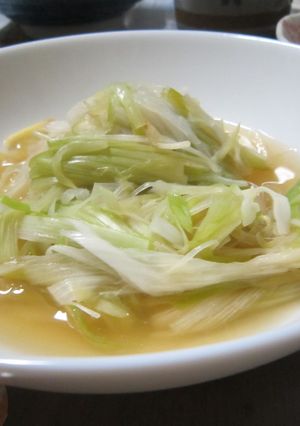 白いねぎのくったくた煮-レシピのメイン写真