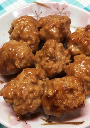 肉団子のオーロラソース炒め-レシピのメイン写真