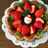 混ぜて焼くだけ♡クリスマスチーズケーキ