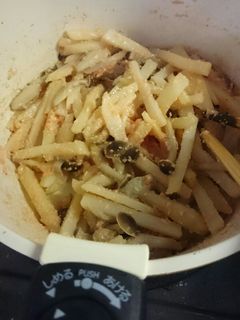じゃがいものとしめじの明太炒め-レシピのメイン写真