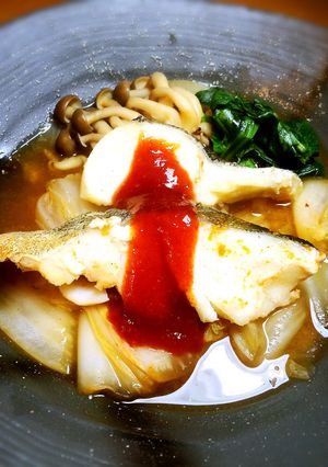 鱈と白菜のキムチ煮♪-レシピのメイン写真