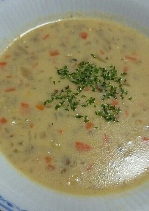 野菜入りコーンスープ-レシピのメイン写真