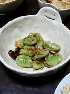 そら豆のペペロンチーノ-レシピのメイン写真