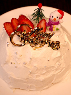 簡単手作り!Xmasスノードームケーキ-レシピのメイン写真