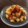 簡単おやつ♪食パンラスク