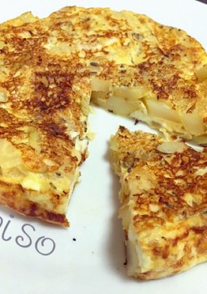 味噌スパニッシュオムレツ-レシピのメイン写真