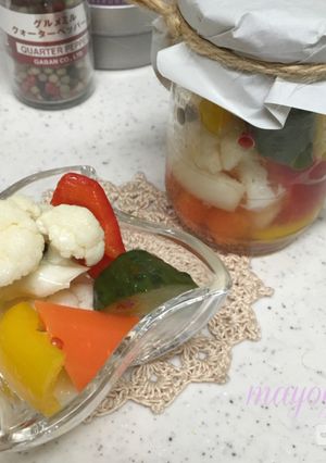 ばくばく食べれちゃう♡ピクルス-レシピのメイン写真