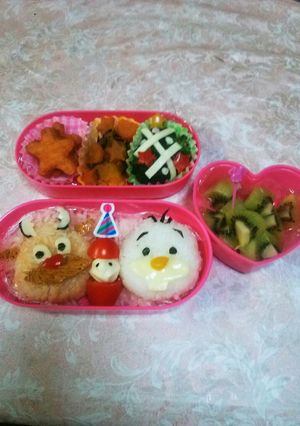 クリスマス ツムツム風オラフ&スベン-レシピのメイン写真