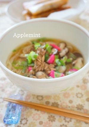 シーチキンのみぞれにゅうめん-レシピのメイン写真