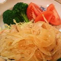 รูปของ お肉やわらかしょうが焼き