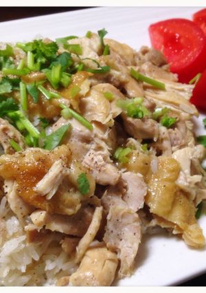 シンガポールチキンライス（カオマンガイ）-レシピのメイン写真