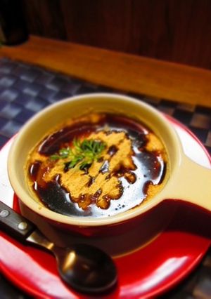 混ぜるだけ！きなこ黒みつクリームブリュレ-レシピのメイン写真