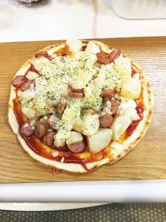 薄力粉をフライパンで手軽簡単にピザ-レシピのメイン写真
