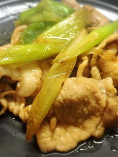 失敗無し!豚ロースと長ネギの生姜焼き★-レシピのメイン写真