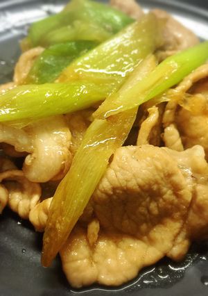 失敗無し！豚ロースと長ネギの生姜焼き★-レシピのメイン写真