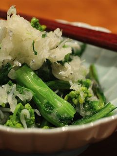 なばなのしらすおろし和え-レシピのメイン写真
