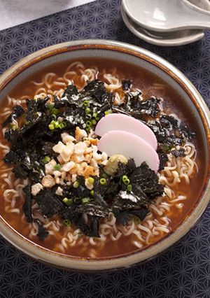 お茶漬け風真っ黒のりラーメン-レシピのメイン写真