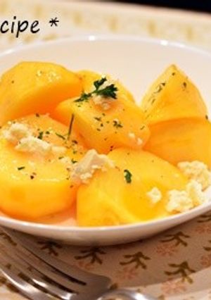 柿の食菜酢マリネ-レシピのメイン写真