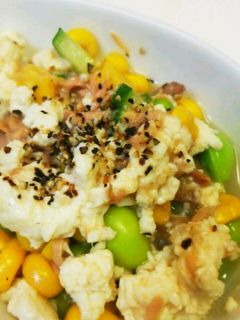 炒めてかんたん!白あえ風サラダ-レシピのメイン写真