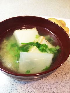 厚揚げの生姜スープ-レシピのメイン写真