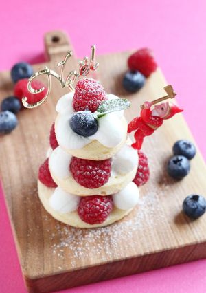 簡単可愛い♪クリスマスツリーケーキ-レシピのメイン写真