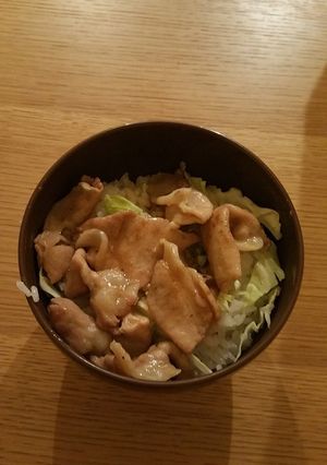 超簡単　塩ダレ豚バラ丼-レシピのメイン写真