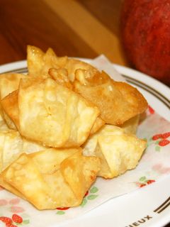 なんちゃってアップルパイ~餃子の皮で~-レシピのメイン写真