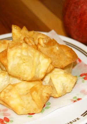 なんちゃってアップルパイ～餃子の皮で～-レシピのメイン写真