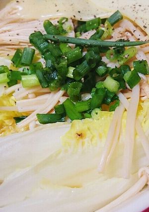 かんたん手抜き白菜のレンジ蒸し-レシピのメイン写真