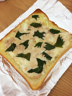 大葉が決めて!ツナマヨトースト-レシピのメイン写真