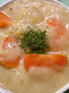 簡単!白菜と玉ねぎ、人参のクリーム煮*°-レシピのメイン写真