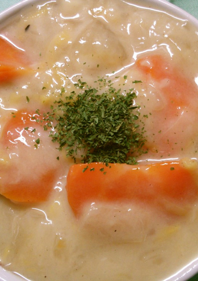 簡単！白菜と玉ねぎ、人参のクリーム煮＊°-レシピのメイン写真