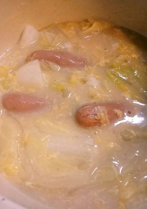 からあげ粉で☆ほっこりとろみスープ♥-レシピのメイン写真