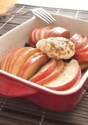 レンジで♪りんごと薩摩芋のホットデザート-レシピのメイン写真