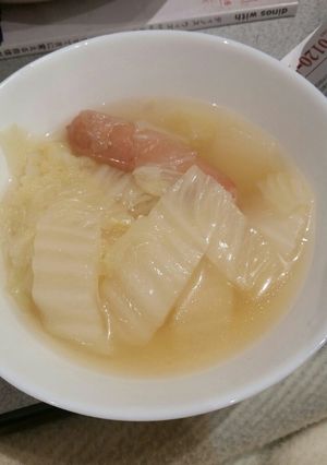 白菜とウィンナーのコンソメ煮-レシピのメイン写真