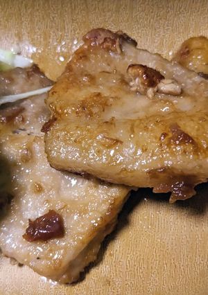 豚ロースの梅照り焼き-レシピのメイン写真