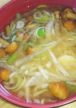 私の☆大根となめこの味噌汁☆-レシピのメイン写真