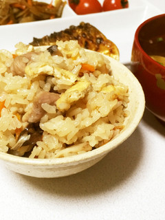 ☆簡単☆絶品 かやくご飯(炊き込みご飯)-レシピのメイン写真