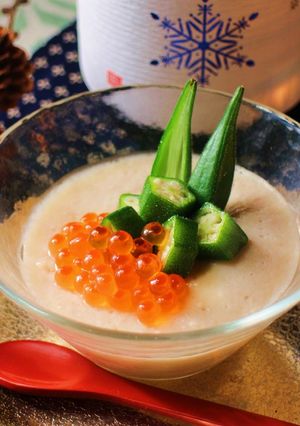 豆乳＆とろろのプルルン☆オードブル-レシピのメイン写真