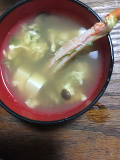 カニのスープ-レシピのメイン写真