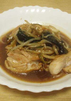 鶏肉のゆずポン炒め煮-レシピのメイン写真