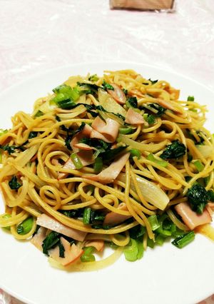 小松菜のパスタ-レシピのメイン写真