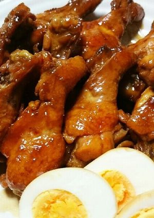 鶏手羽元照り煮-レシピのメイン写真