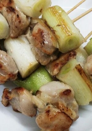 鶏肉とネギのオリーブ油焼き居酒屋風-レシピのメイン写真