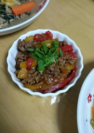後１品‼‼牛肉とパプリカの簡単炒め☆-レシピのメイン写真